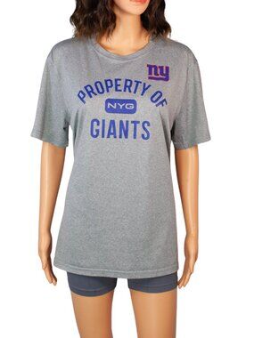 Nike NY Giants Dri Fit Tee Gray Size L